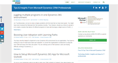 Desktop Screenshot of dynamicscrmpros.com